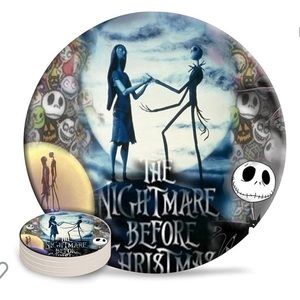 Disney’s the Nightmare before Christmas Ceramic Mini Coasters